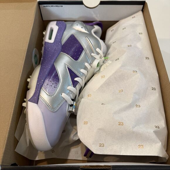 Nike Air Jordan Retro 6 NRG U23 Golf Purple Metallic Silver FD0205-055 Size 12 main image 8